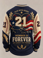 Men's Baseball Lovers Print T-Shirt
