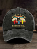 Unisex Nothing Left To Do But Smile Smile Smile Printed Casual Hat