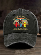 Unisex Nothing Left To Do But Smile Smile Smile Printed Casual Hat