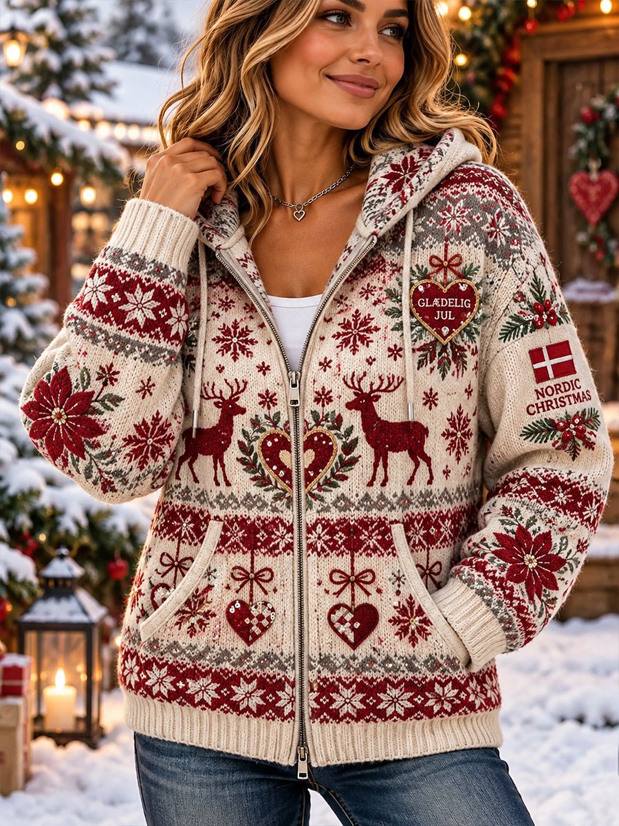Women's Danish ChristmasPrint Top
