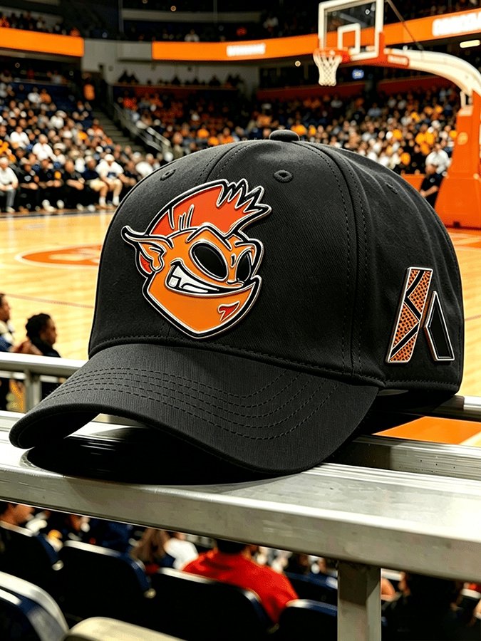 Unisex Puerto Rican basketball fan 3D silicone logo retro baseball cap