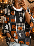 Women's Halloween Print Top