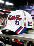 Unisex Puerto Rico Baseball-Print Hat