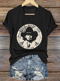 Women's Commemorative Graphic Casual T-Shirt