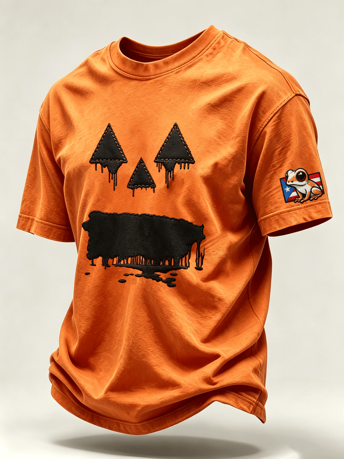 Men's Halloween in Puerto Rico Print Short-Sleeve T-Shirt