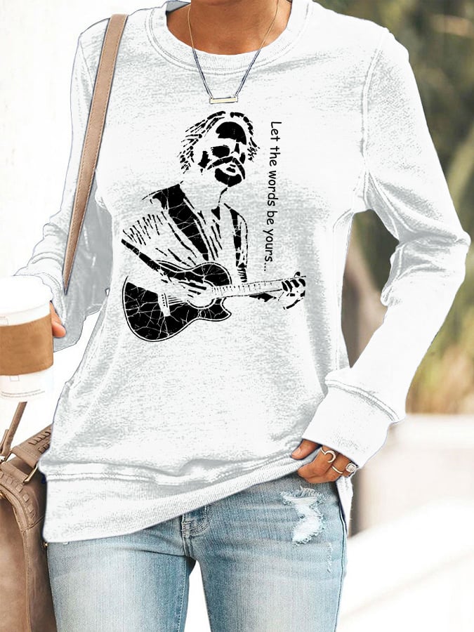 Women's Casual Printed Sweatshirt