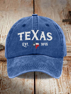 Unisex Texas 1845 Print Hat