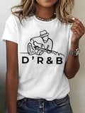 Women's Commemorative Printed Casual T-Shirt