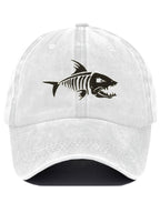 Unisex Shark 1975 Print Baseball Cap