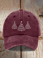 Unisex Fdt Christmas Tree Print Baseball Cap