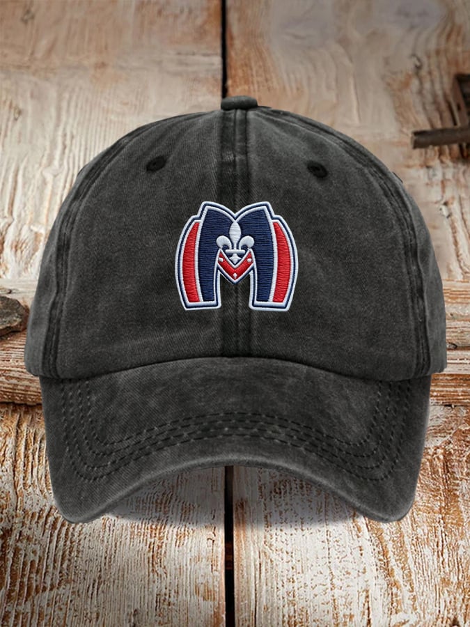 Stupid Canadian Wolf Bird Hockey Romance Printed Baseball Cap