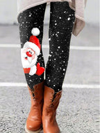 Christmas Print Leggings