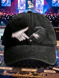 Unisex Vintage Hip Hop Rap Graphic Print Casual Hat