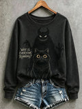 Women'S Casual Cute Animal Print Top