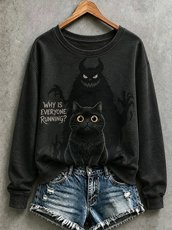 Women'S Casual Cute Animal Print Top