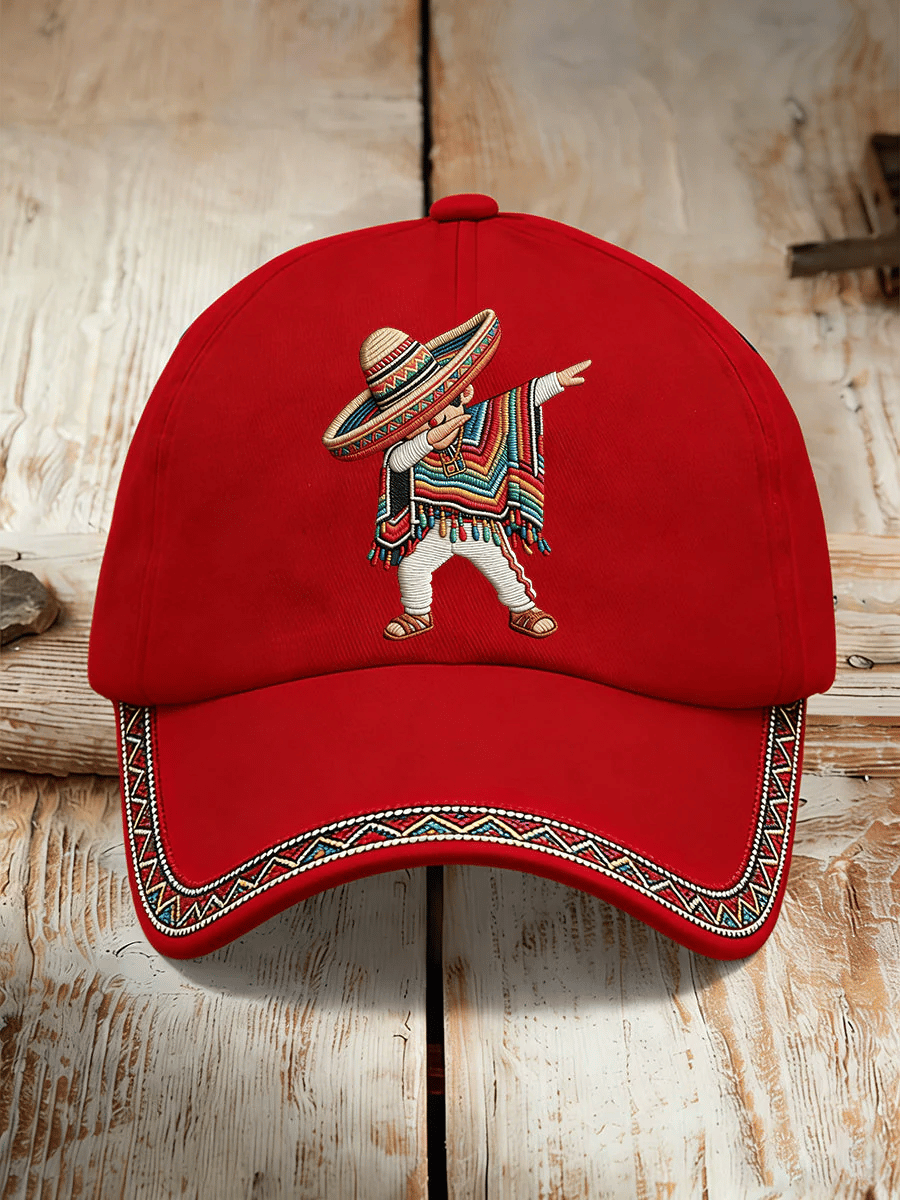 Unisex Cinco De Mayo Print Gift For Soccer Fans Hat