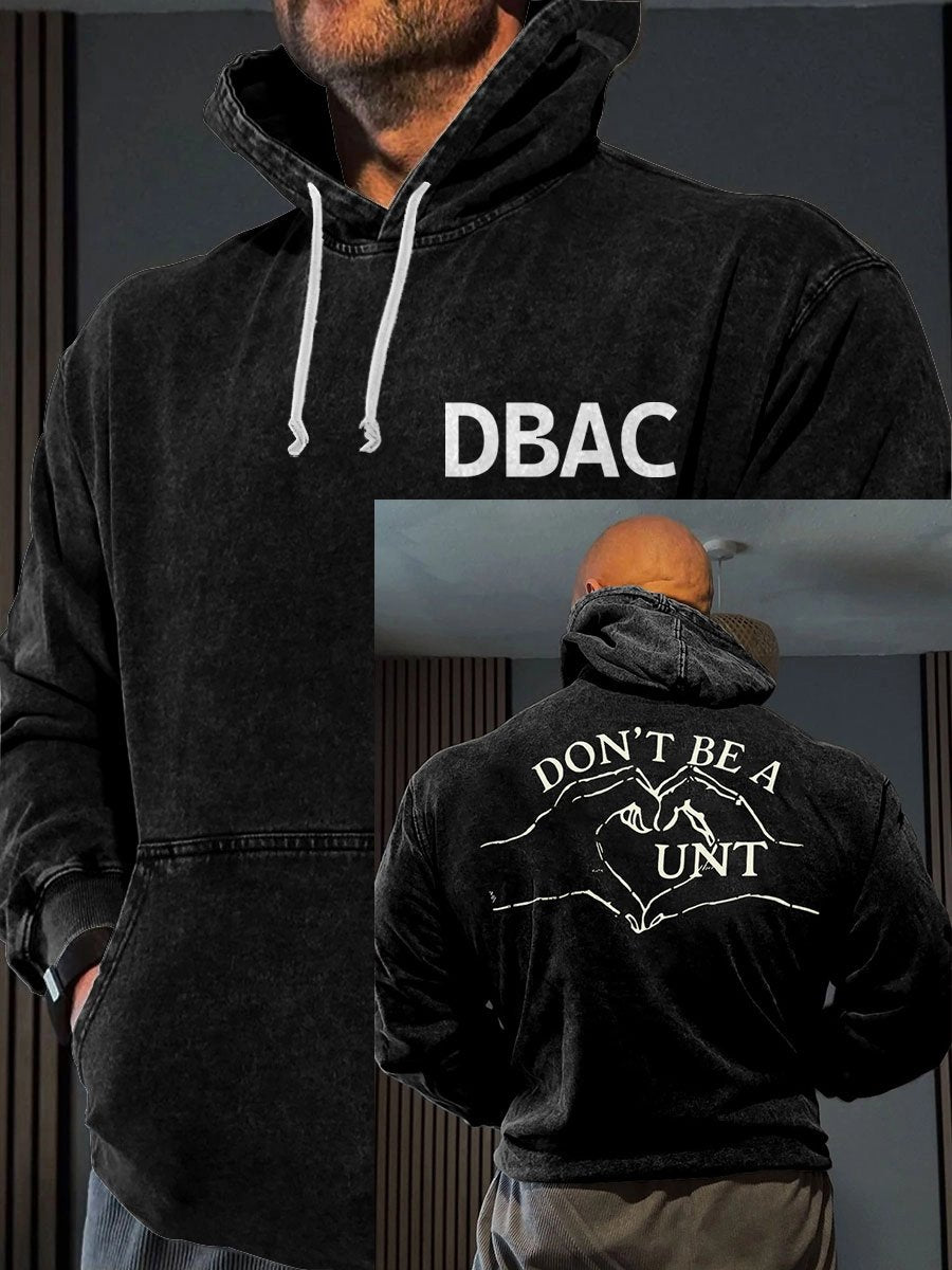 Men's Retro Limerick Lion Ireland's Strongest Man DBAC Printed Hoodie