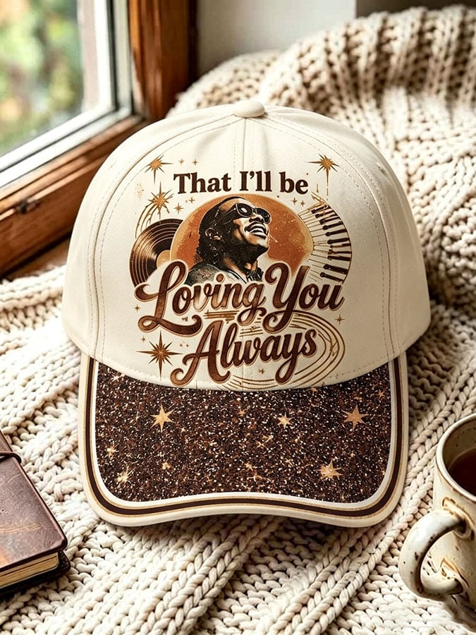 Unisex Vintage Musical Art Print Casual Hat