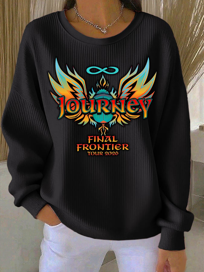 Retro Final Frontier Tour 2026 Printed Sweatshirt