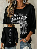 Women's Midnight Margaritas Print Top