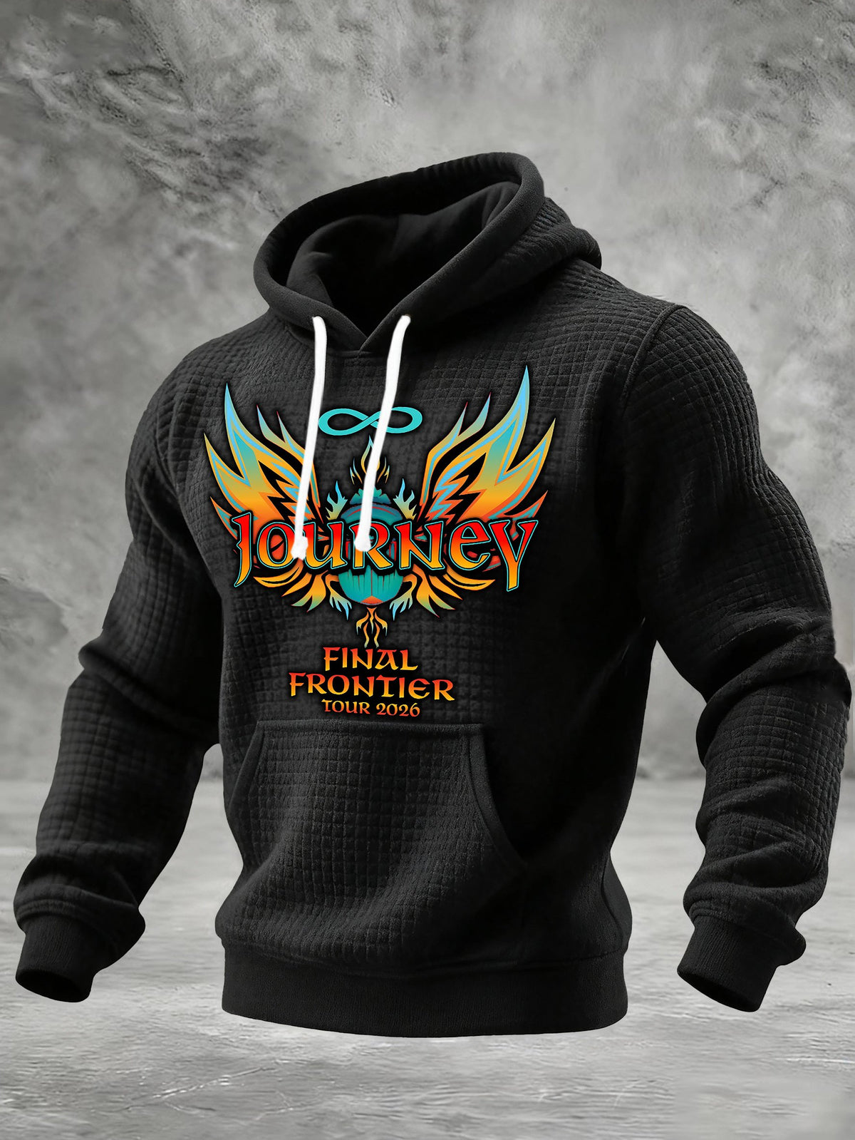 Unisex Retro Final Frontier Tour 2026 Print Hoodie