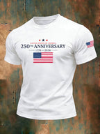 Men's Casual Printed Short-Sleeve T-Shirt