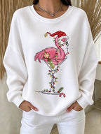 Women's Christmas Print Sweatshirt