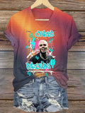Breezy Bowl XX 2025 Logo V-neck T-shirt