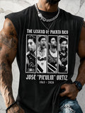 Men's THE LEGEND OF PUERTO RICO Print Tank Top