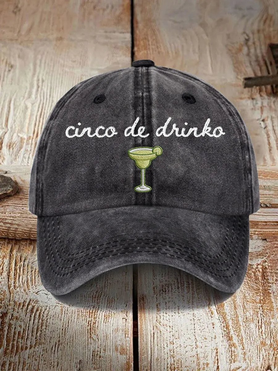 Unisex Casual Cinco De Mayo Printed Hat