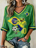 Women's V-neck T-shirt