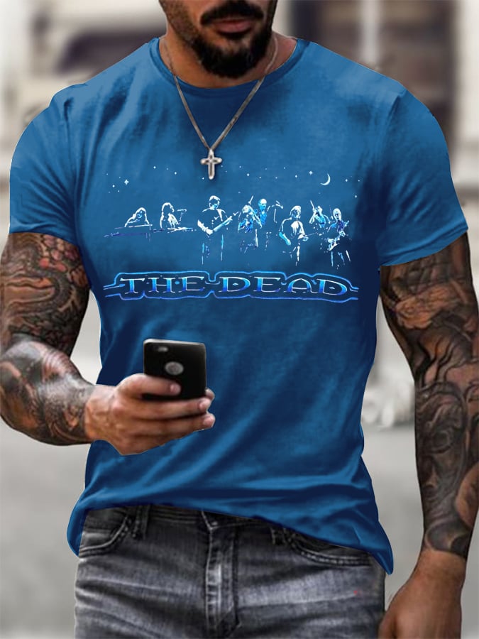 Men's Casual Printed T-shirt