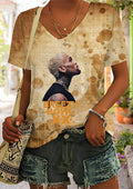 Breezy Bowl Women's Printed T-Shirt