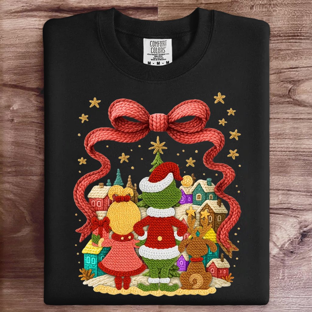 Movies Christmas Art Print Sweatshirt