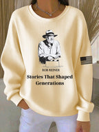 Women's Stories That Shaped Generations Printed Sweatshirt