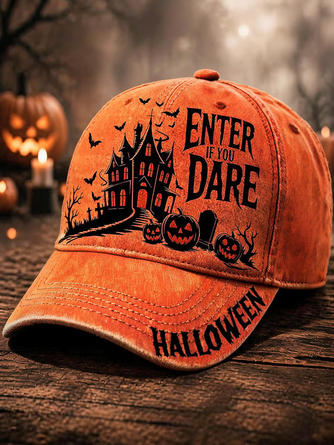 Halloween Printed Hat
