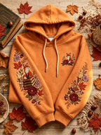 Women's Autumn Casual Printed Hoodie