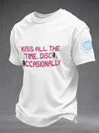 Men's Print Casual Printed T-shirt