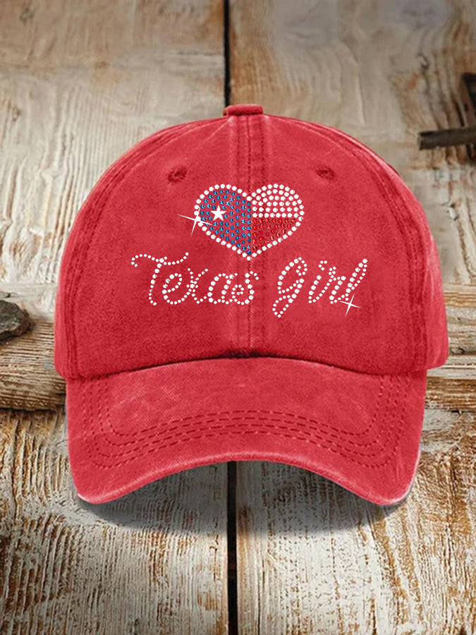 Unisex  Texas Girls Printed Hats