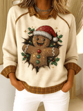 Women's Christmas Printed Sweatshirt