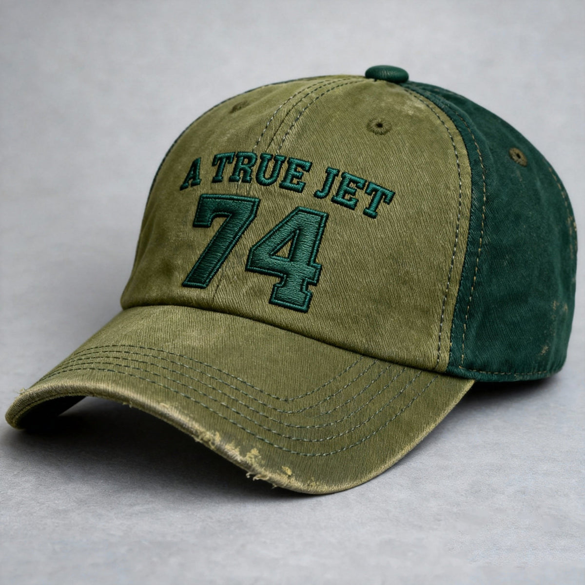 A True Jet 74 Football Art Print Hat