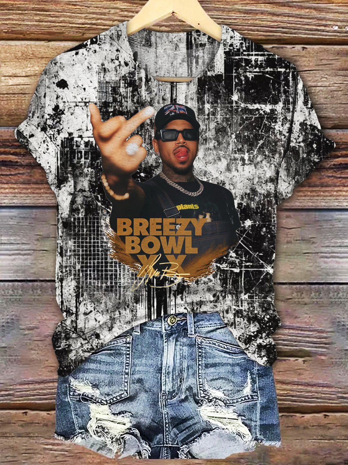 Breezy Bowl Women's Printed T-Shirt
