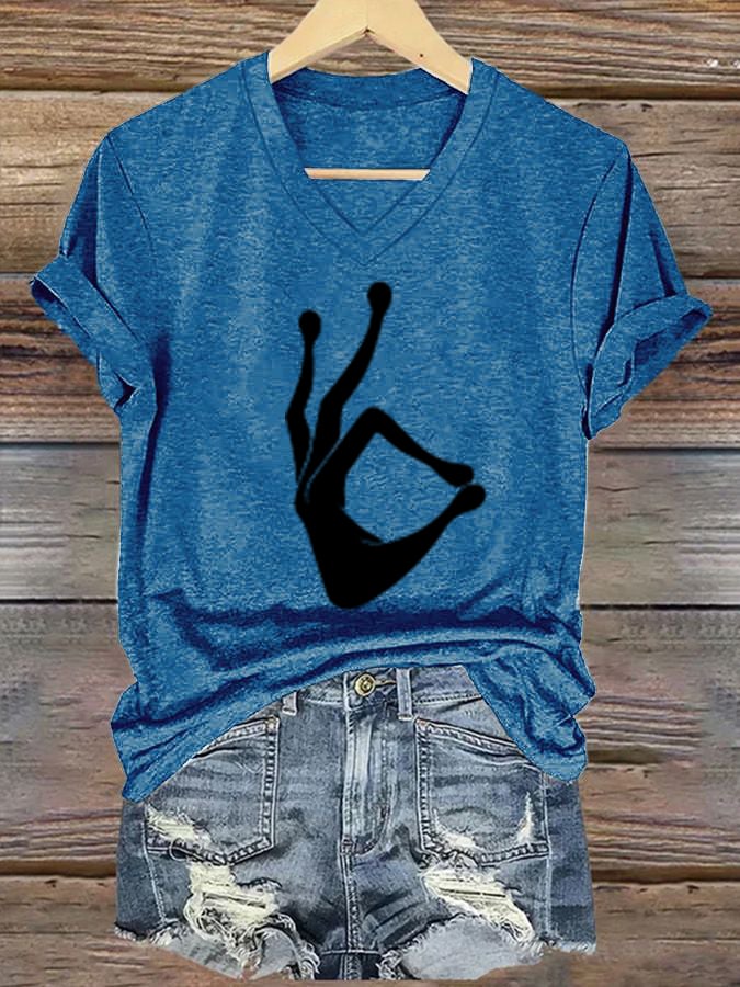 Women's Halloween Witch Print Casual T-Shirt