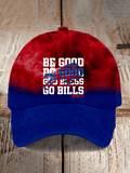 Football-patterned baseball cap