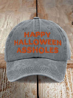 Men's 'Happy Halloween, Assholes' Baseball Cap