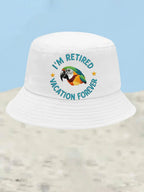 Unisex Resort Hawaiian Design Print Hat