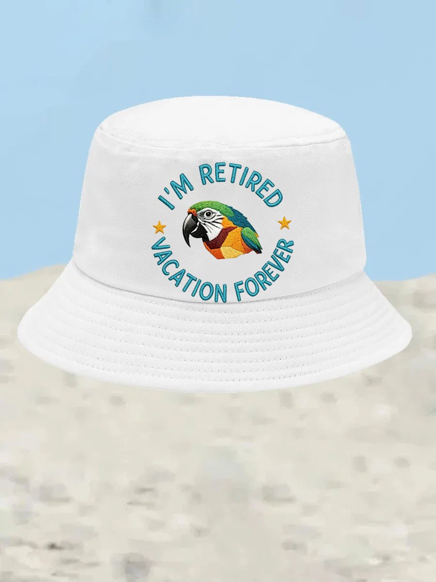 Unisex Resort Hawaiian Design Print Hat