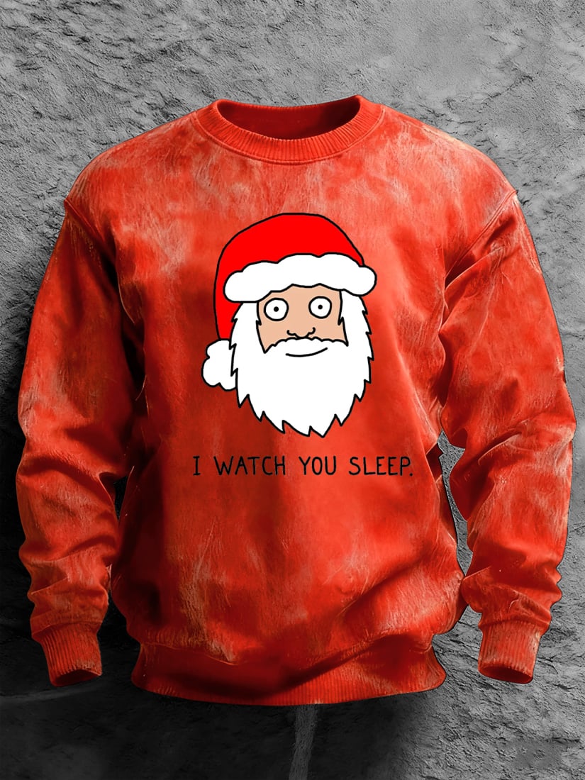 Men's Retro Casual Christmas Holiday Sweatshirt