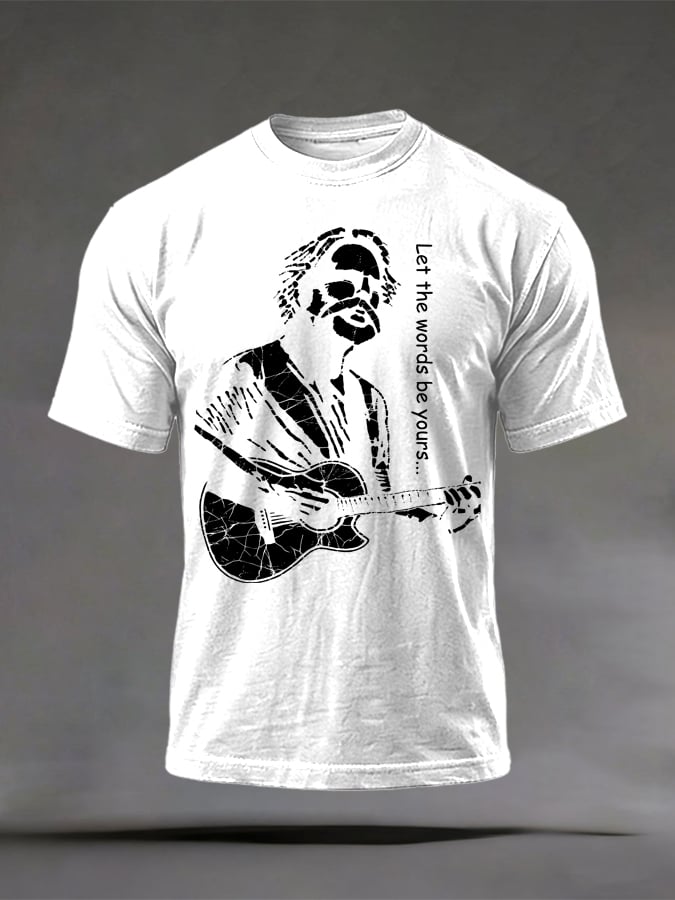 Men's Casual Printed T-shirt