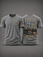 911 Memorial Casual Print T-Shirt